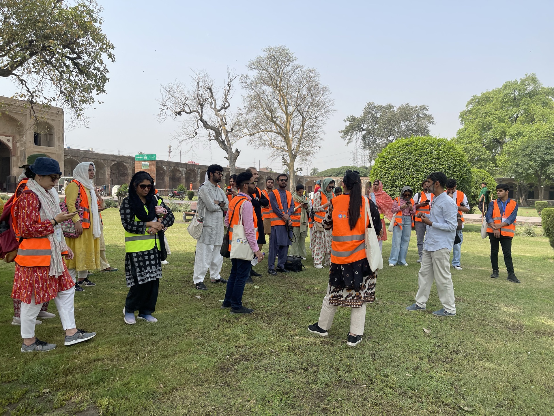 Visit to Asif Khan’s Mausoleum and Jahangir’s Mausoleum.