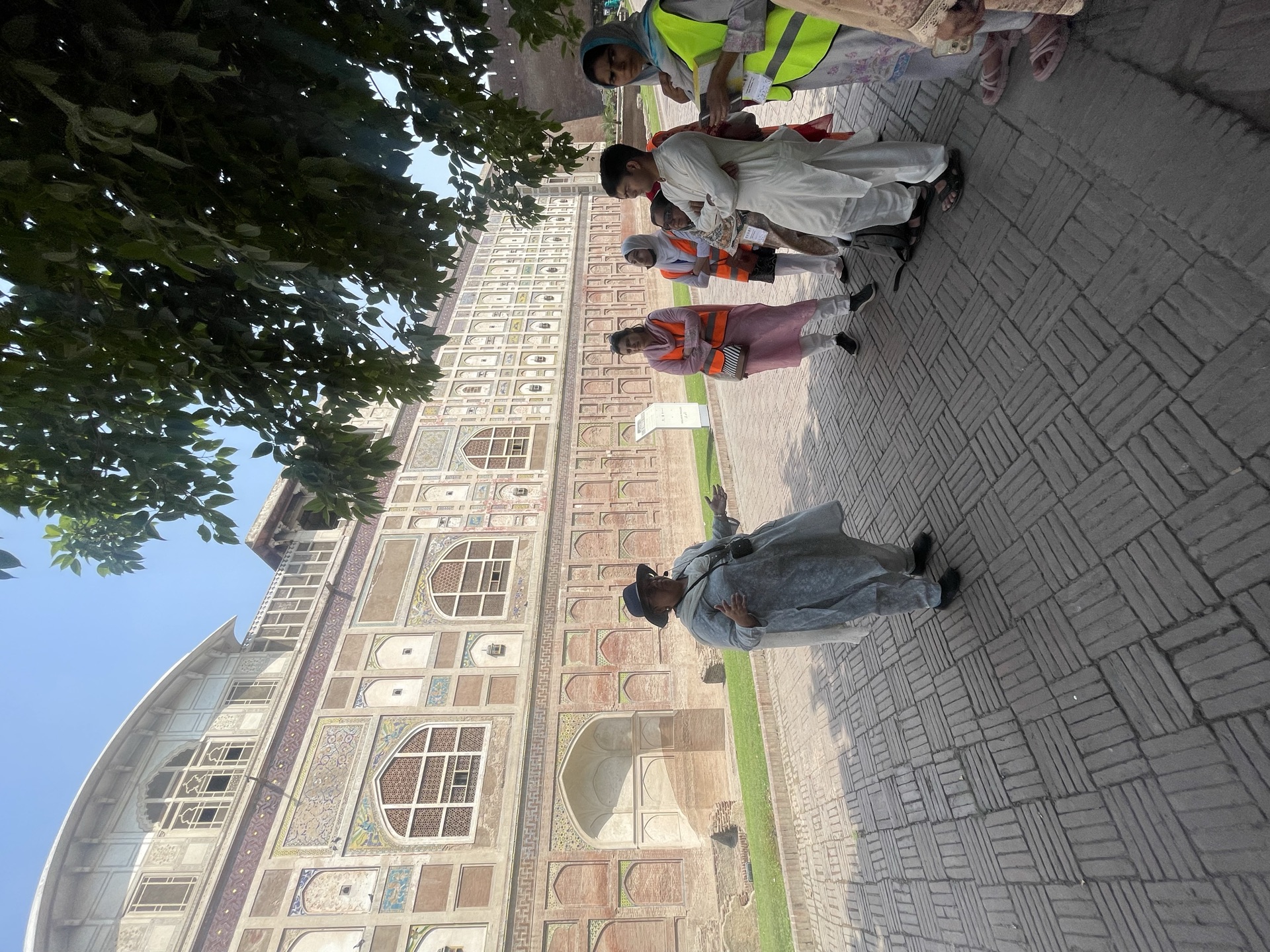 Visit to Picture Wall, Lahore Fort.